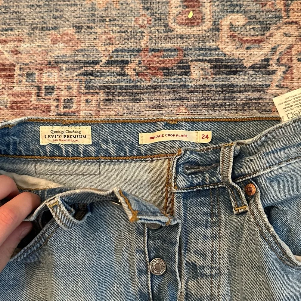 Levi’s jeans flare crop - Picture 3 of 5